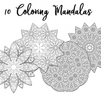 **BONUS - Mandalas Coloring Pack