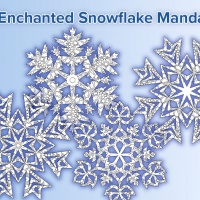**BONUS - 20 Enchanted Snowflake Mandalas OTO