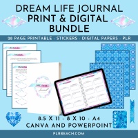 Dream Life Journal Print and Digital Bundle