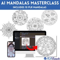 ***BONUS - AI Mandalas Bonus Masterclass with 10 Commercial Use Mandalas!