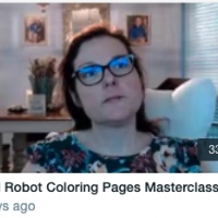 ***BONUS - AI Robot Coloring Page Masterclass with 10 Robot Coloring Pages