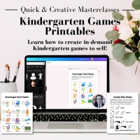 Quick & Creative Masterclass: Kindergarten Games Printables