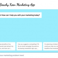 Beachy Keen Marketing App