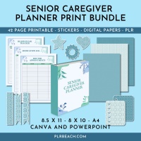 Senior Caregiver Planner Print Bundle