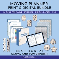 Moving Planner Print and Digital Bundle