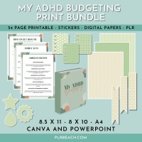 My ADHD Budgeting Planner Print Bundle