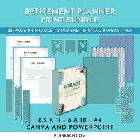 Retirement Planner Print Bundle