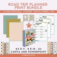 Road Trip Planner Print Bundle