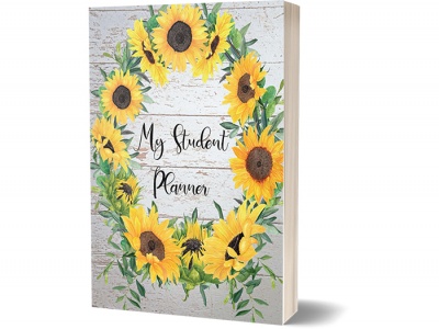 Sunflower Student Planner PLR Printable