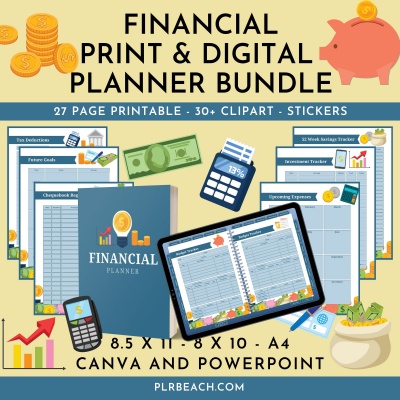 Fabulous Financial Print & Digital Planner Bundle