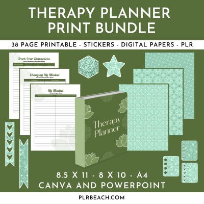 Therapy Planner Print Bundle