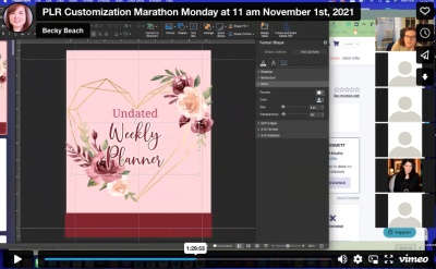 PLR Customization Marathon