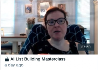 ***BONUS - AI List Building Masterclass