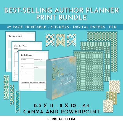 Best-Selling Author Planner Print Bundle