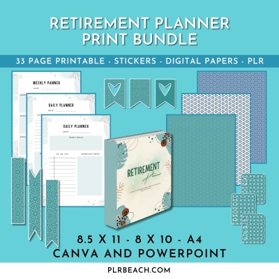 Retirement Planner Print Bundle